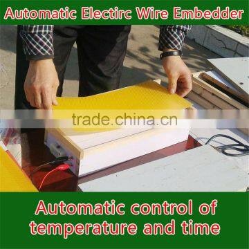 new model electrical automatic wax sheet wire embedder for beehive frame