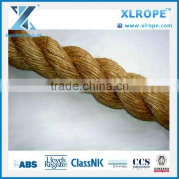 XLROPE Natural fibre Rope 3 strand 24mm Manila Rope