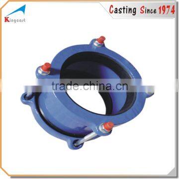 Custom cast ductile iron flanged fittings