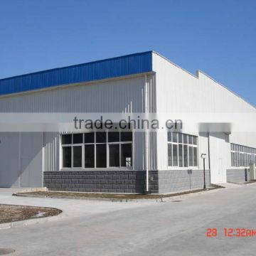 Pre-fabricated Steel Frame Warehouse/Hangar/workshop steel structure for car parking