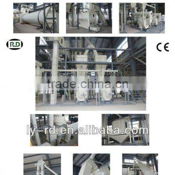 High capacity complete wood pellet line with CE GOST SGS