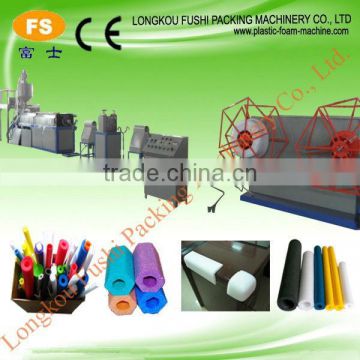 CHINA Best Quality CE Approval PE Foam Pipe/Tube/Rod/Stick Extruding Machine