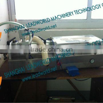 SS304 single head pneumatic orange juice filling machine