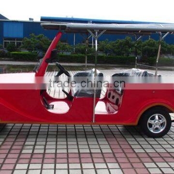 Superior Quality 4 Wheeler 6 Seats Battery Operated Electric Classic Golf Car photo-3