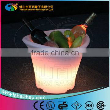 Bucket Shape LED Light with Remote Control beer ice buckets