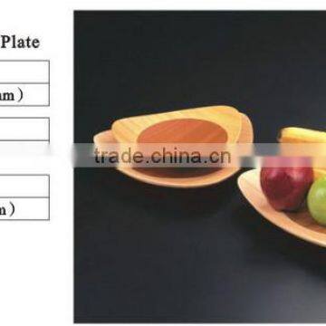 Bamboo Triangle Plate