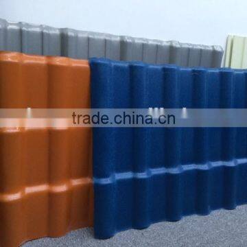 ASA layer Corrugated Synthetic Spanish Roof Tile