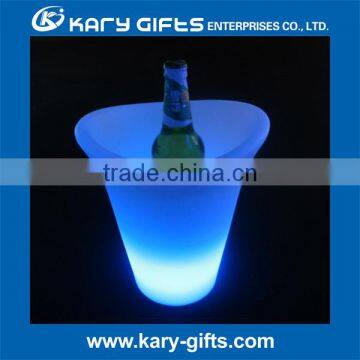 RGB Color Rechargeable Plastic LED Wine Bucket, LED Ice Cube, Ice Bucket photo-3