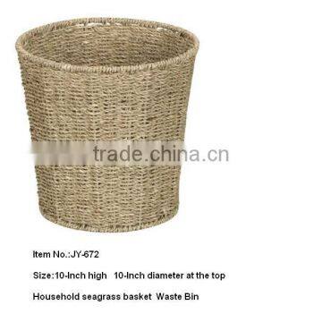 Large seagrass waste basket From China