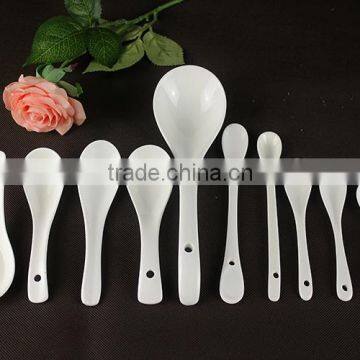 China Factory Suppliers Porcelain Flatware Small Ceramic Spoon photo-5
