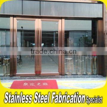Custom Made Grill Frame SS Stainless Steel Door Design photo-2