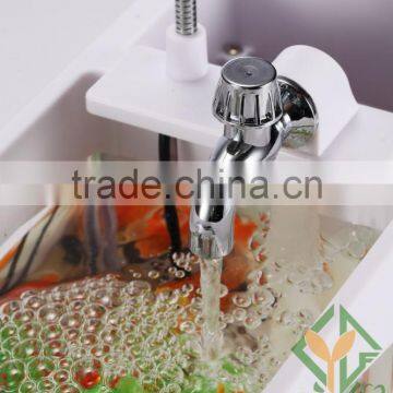 Mini USB Fish Tank With Multi-functions LED Light & Pen Container & Perpetual Calender USB Desk Aquariums With Lamp photo-5