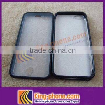 2016 Hot Sale ! Clear Hard PC & TPU Back Cover Case For IPhone 5,tpu pc Case photo-2