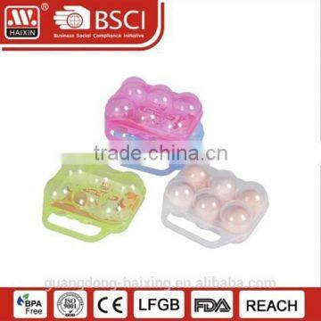 plastic egg server with handle