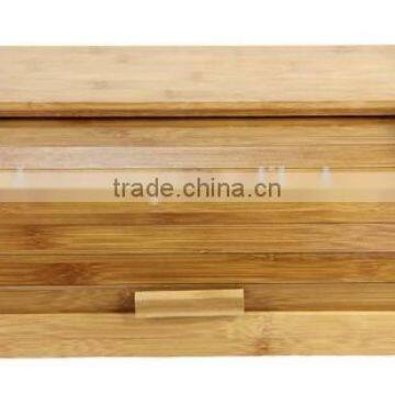 bamboo wood bread box,kitchen bread box, bread box