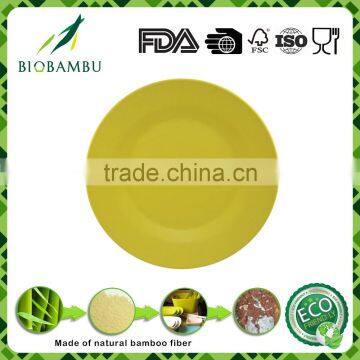 Degradable Popular Best Sale Bamboo Fiber Hotel Used Dinner Plates photo-5