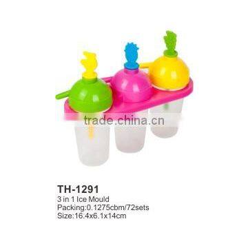 Hot Sale and Promotional 3pcs in 1 Ice Mould/ Ice Maker TH-1291