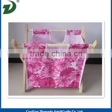 Manufacturer Folding Wooden Magazine Rack photo-3