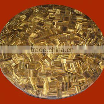 Semi Precious Tiger Eye Table Tops
