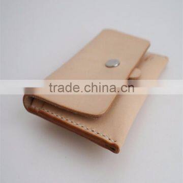 Hand Made Good Quality Fashion Men Leather Passport Holder Wallets photo-2