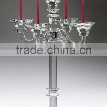 Beautiful 8 Crystal Candle Holder as Glass Candle Holder for Wedding Centerpiece photo-2