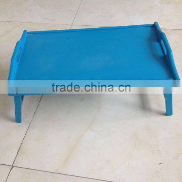 Hot Sale Painting Food Serving Tray With Folding Legs photo-2