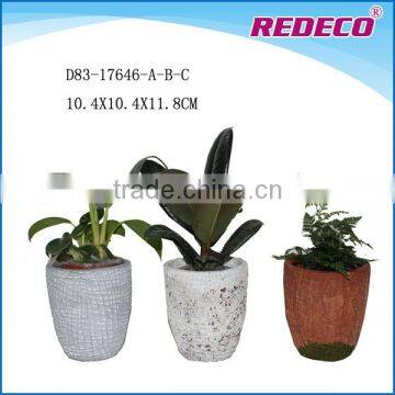 Hot sale cement garden plant pot with cheap price