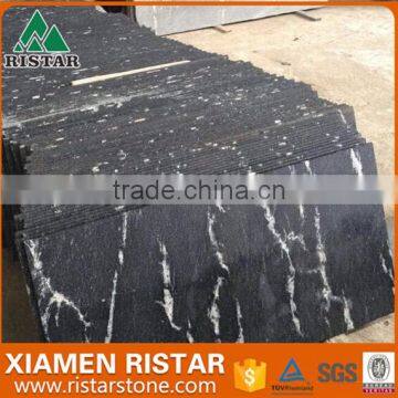 Chinese Jet Mist Black Nero Branco Granite for Sale