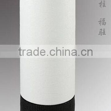 fengshui home living room white round tube water fountain home decoration modern