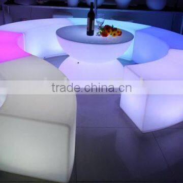 Elegant Popular Led Rechargeable Illuminated Bar Stool Chair photo-2