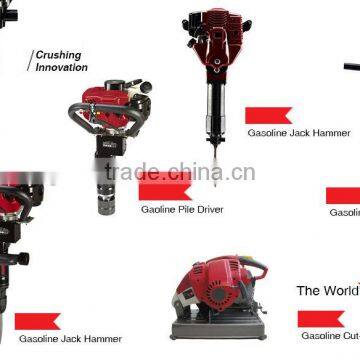 70mm 32.7cc Mini Petrol Pile Machine Portable Gasoline Powered Fence Pile Driver photo-6