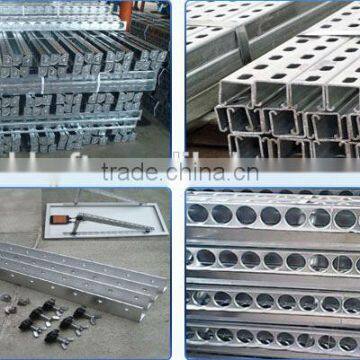 Galvanized ground screw for solar screw anchor foundation on sale