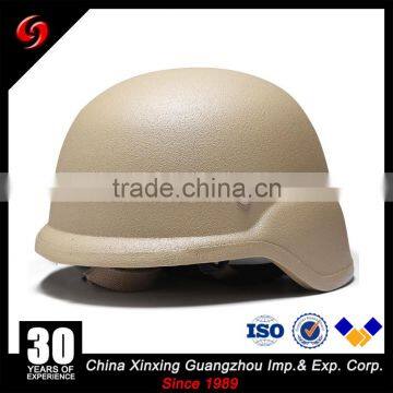 Bulletproof helmet pasgt model with aramid or pe core stope 9mm or .44 bullet NIJ 3A customized color