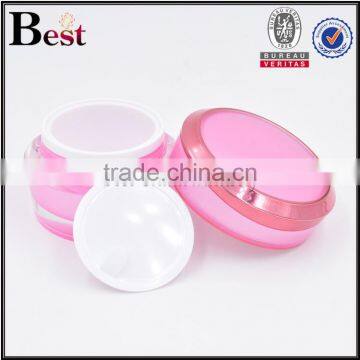 30g Fancy Pink Cosmetic Cream Jar Cute Round Acrylic Cream Jar for Skin Care photo-2