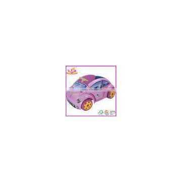 Pink battery operated car,Intellectual DIY Car (WJ277064)