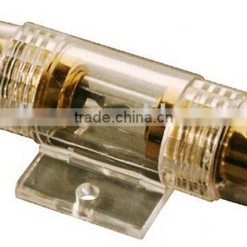 Fully 24K gold plated fuse holder