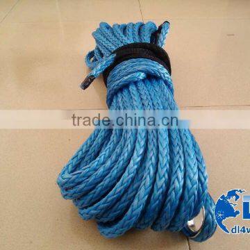 GZDL 4WD 14mm*30m Electric Winch Rope 4x4 Auto Parts Synthetic Winch Rope Synthetic 4x4 photo-3