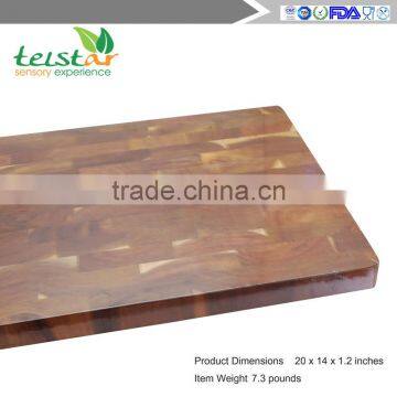 Manufacturers Wholesale Acacia Wood Chopping Block Wooden Cutting Board photo-2