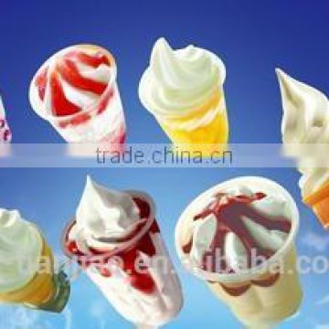 Soft Ice Cream powder with various flavors