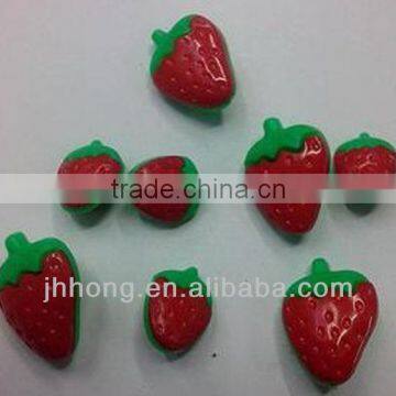 Cute/Fashion Strawberry shape button for clothes/decoration