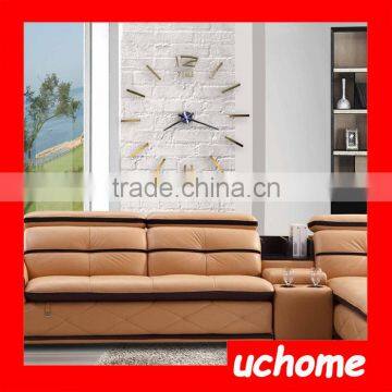 UCHOME DIY Large Wall Clock 3D Sticker Home Office Decor 3D Wall Clock photo-6
