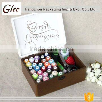 Trendy high quality simple sewing box