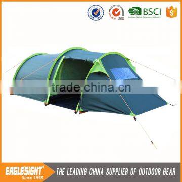 3 Person Easy Set Up Large Room Best Tunnel Camping Tent With Vestibule