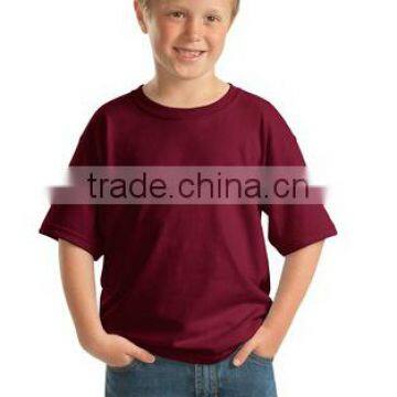 Seamless O Neck Boys Design Plain T-shirt 100% Cotton Boys T-shirt photo-5