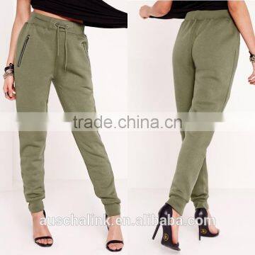 Latest Lady Fashion Khaki Jogger Pants 2016 photo-6