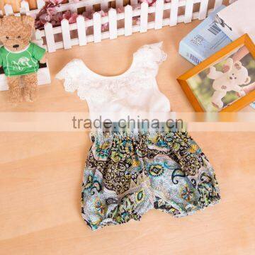 Lace Petti Romper Toddlers Fashion Jumpsuit Newborn Baby Clothes photo-5