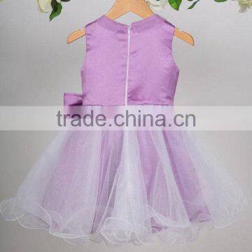 Fashion Purple Dress 2-10 Years Formal Dress photo-2