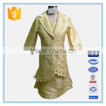 Wholesale Supplier Women Suits Fashion Polyester Women Church Suit