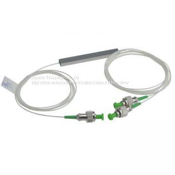 1 X 2 PLC FIBER OPTIC SPLITTER FC/APCSINGLE MODE MINI TUBE
