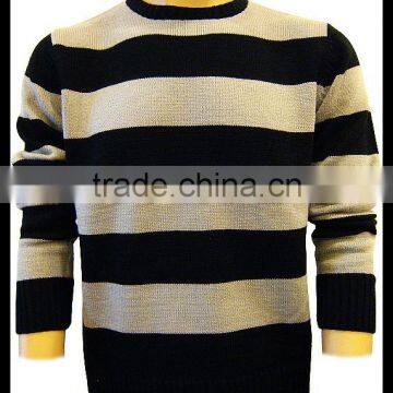 2016 New Style Mens Black & White Pullover Sweater Knitted Sweaters